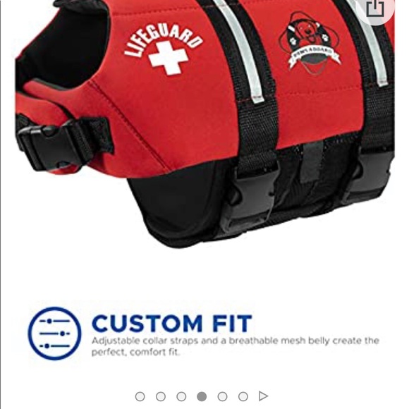 Paws Aboard Dog Life Jacket Medium - Picture 9 of 11